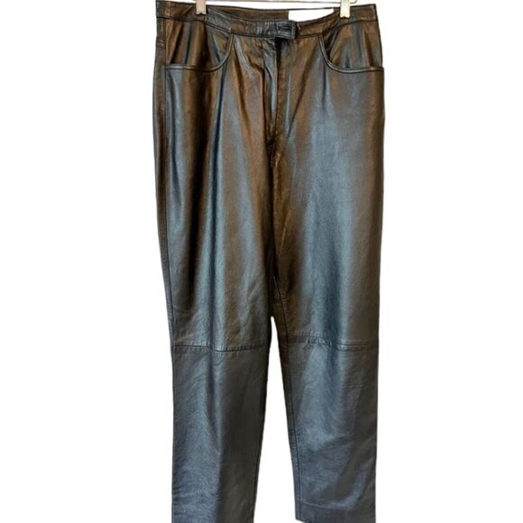 Vintage 90’s Excelled Leather Pants - Picture 1 of 9